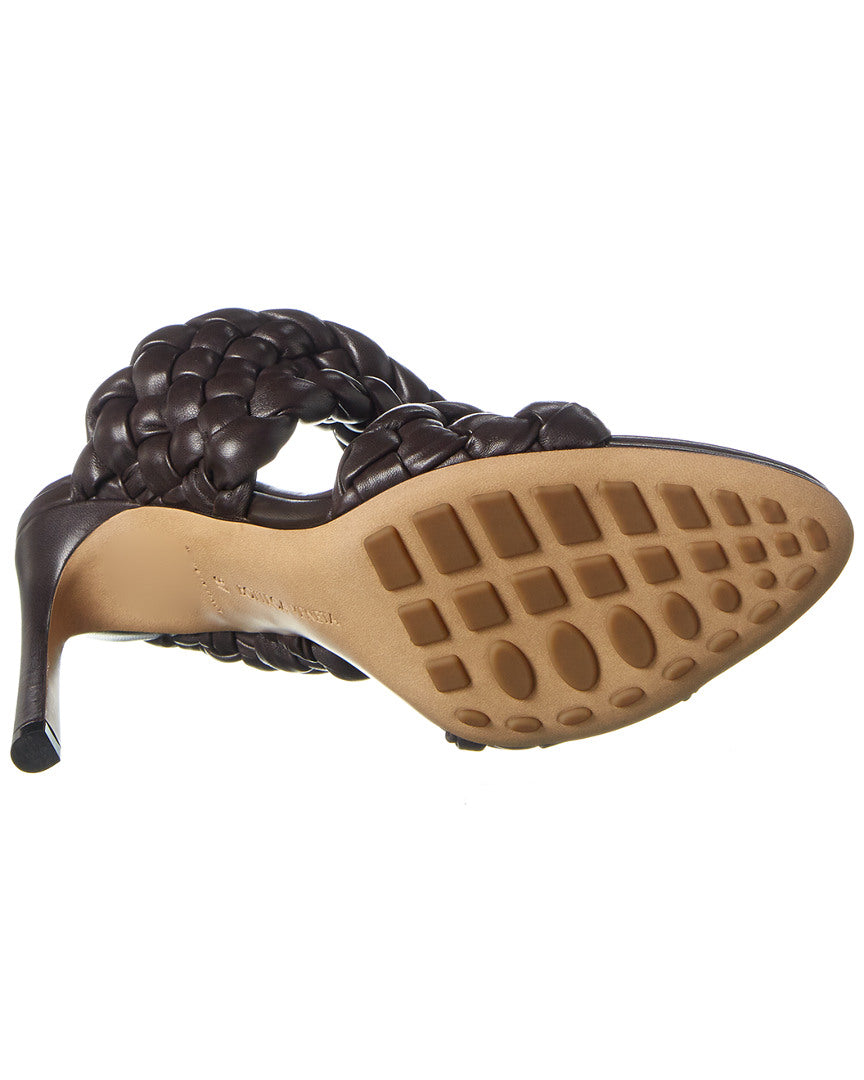 Bottega Veneta Bv Curve Leather Sandal