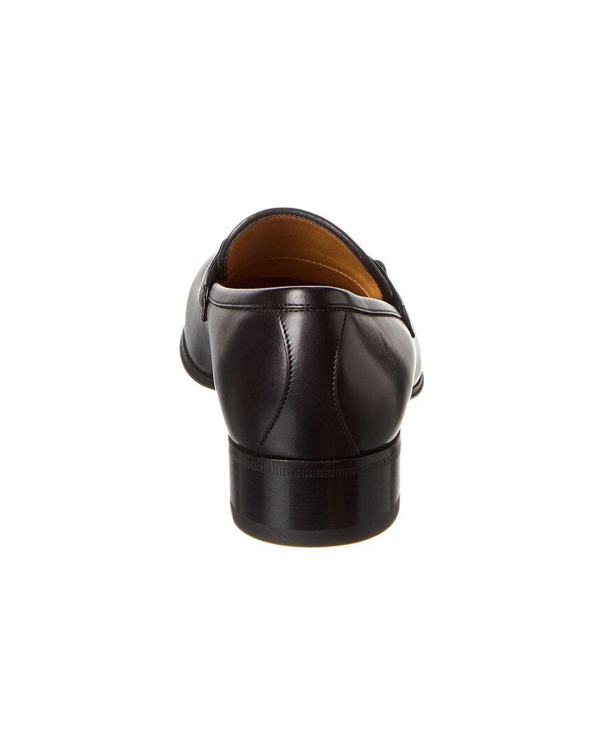 Gucci Web Interlocking G Leather Loafer