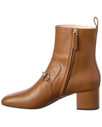 Gucci Gucci Horsebit Leather Bootieie