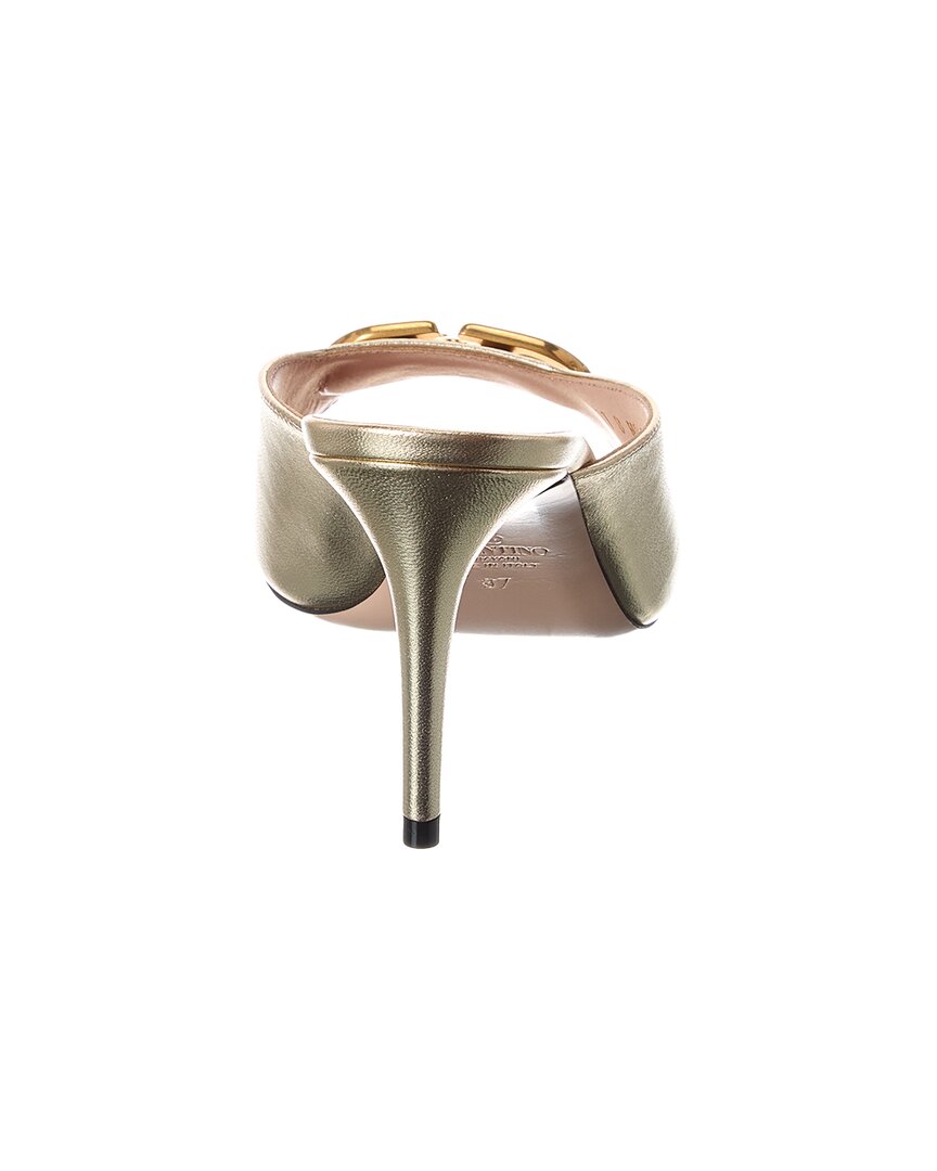 Valentino Vlogo Signature 80 Leather Sandal