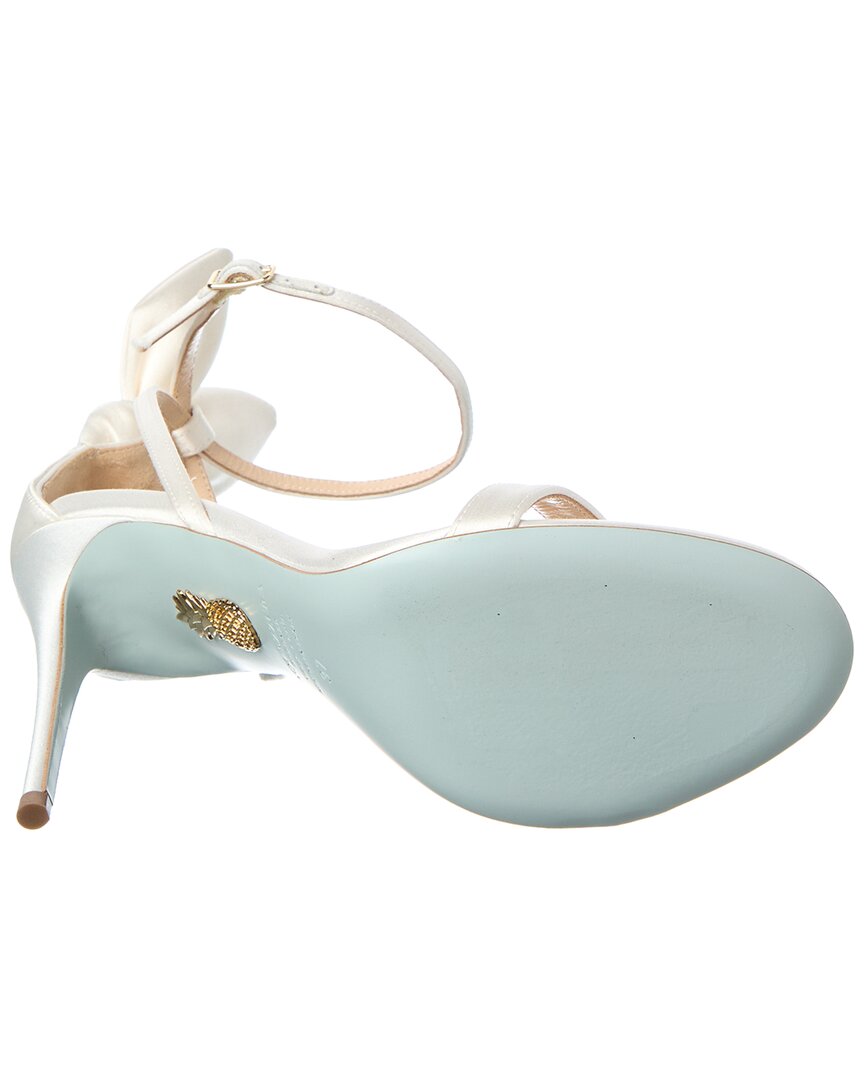 Aquazzura Bow Tie Satin Sandal