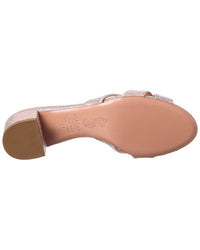 Aquazzura Logo Leather Mule