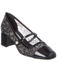 Jimmy Choo Elisa 45 Leather Pump