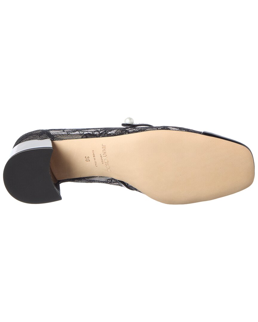 Jimmy Choo Elisa 45 Leather Pump