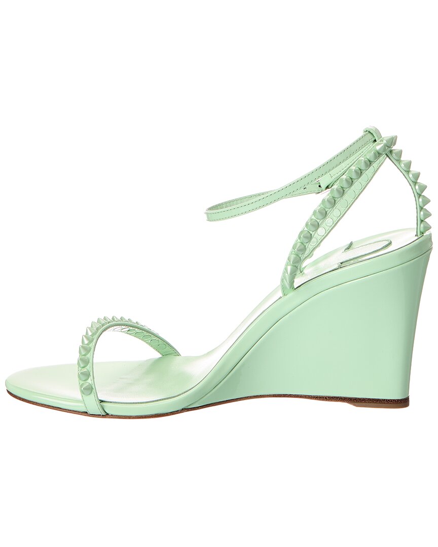 Christian Louboutin Christian Louboutin So Me 85 Patent Wedge Sandal