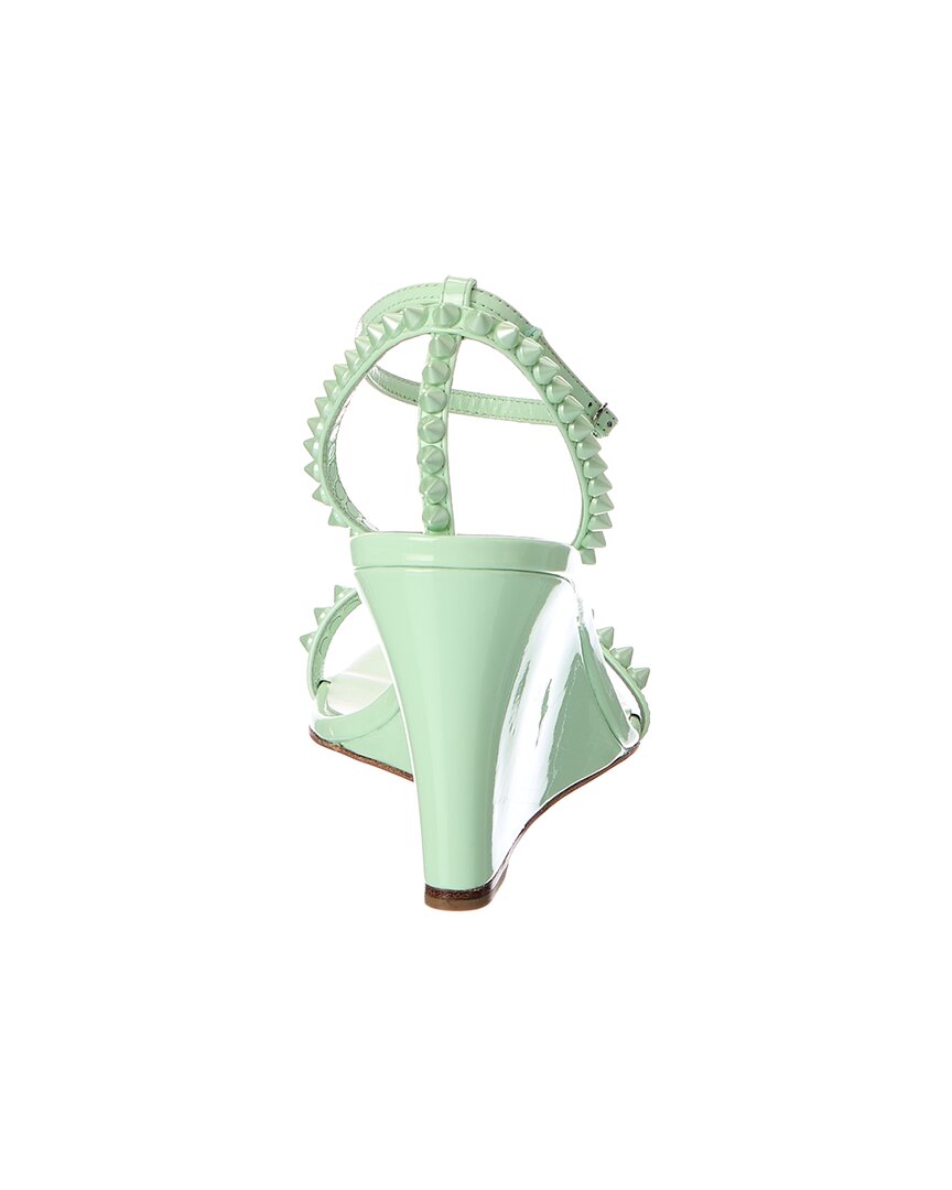 Christian Louboutin Christian Louboutin So Me 85 Patent Wedge Sandal