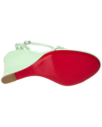 Christian Louboutin Christian Louboutin So Me 85 Patent Wedge Sandal