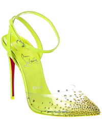 Christian Louboutin Christian Louboutin Spikaqueen 100 Vinyl & Patent Pump