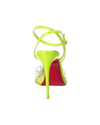 Christian Louboutin Christian Louboutin Spikaqueen 100 Vinyl & Patent Pump