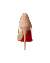 Christian Louboutin Christian Louboutin Galativi 100 Mesh & Suede Pump