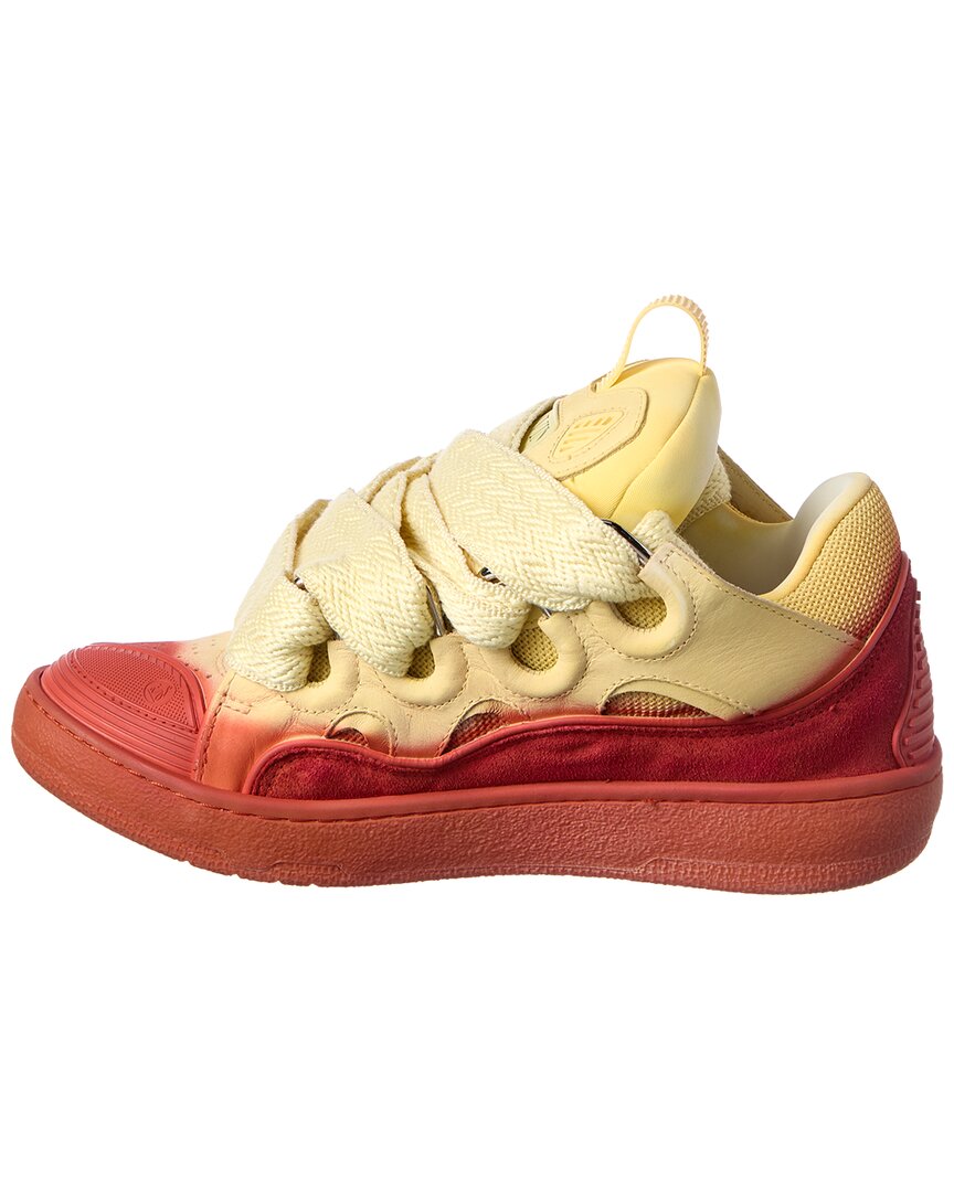 Lanvin De Pulverisation Leather & Suede Sneaker