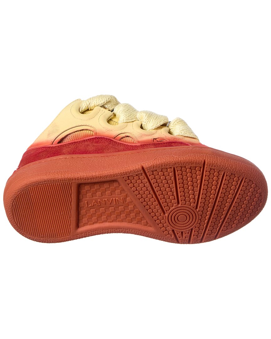 Lanvin De Pulverisation Leather & Suede Sneaker