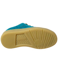 Lanvin Curb Lite Suede & Leather Sneaker