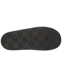 Gucci Horsebit Denim & Leather Mule