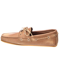 Gucci Gg Logo Leather Loafer