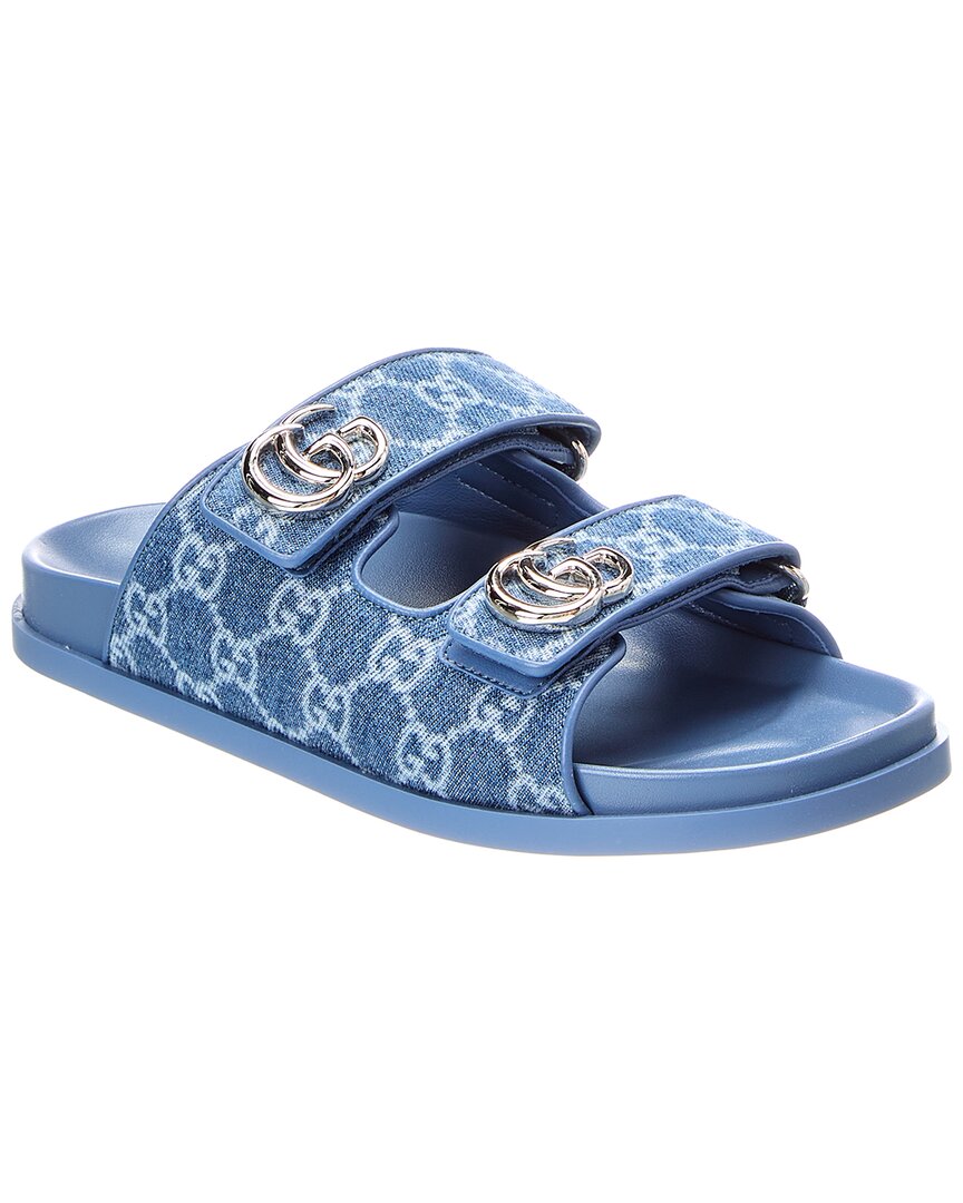 Gucci Gg Denim Sandal