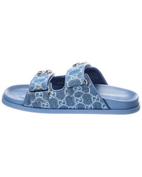 Gucci Gg Denim Sandal