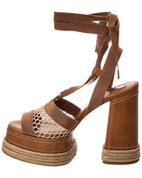 Christian Louboutin Mesh Platform Sandal