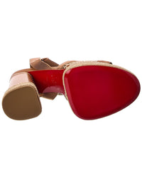 Christian Louboutin Mesh Platform Sandal