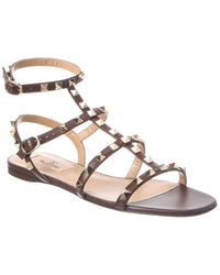 Valentino Valentino Rockstud Leather Sandal