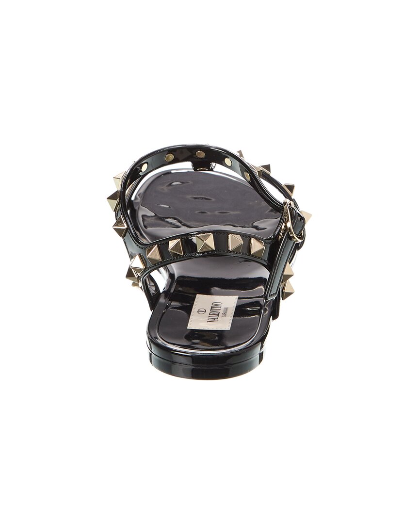 Valentino Rockstud Caged Rubber Sandal