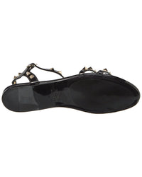 Valentino Rockstud Caged Rubber Sandal