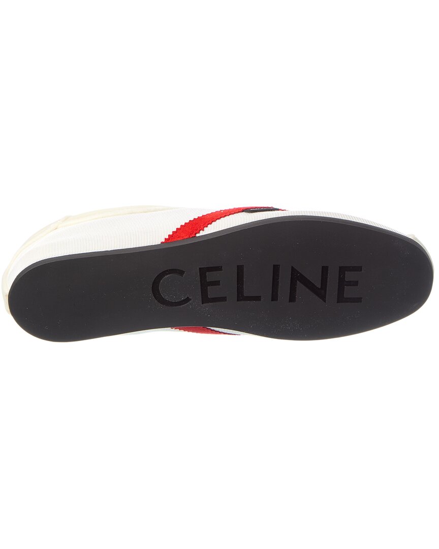 Celine Logo Velvet & Leather Sneaker – Bluefly Celine Logo Velvet & Leather Sneaker – Bluefly