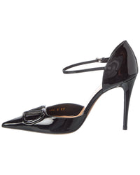 Valentino Signature Patent Leather Pump