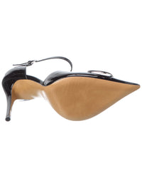 Valentino Signature Patent Leather Pump