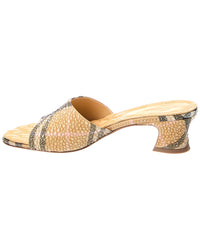 Burberry Rhinestone Check Sandal