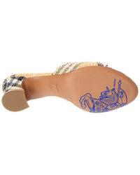 Burberry Rhinestone Check Sandal