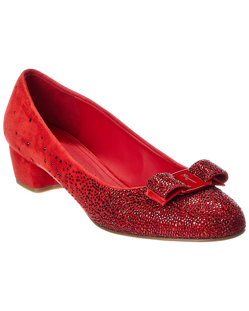 Ferragamo Ferragamo Vara Velvet Pump