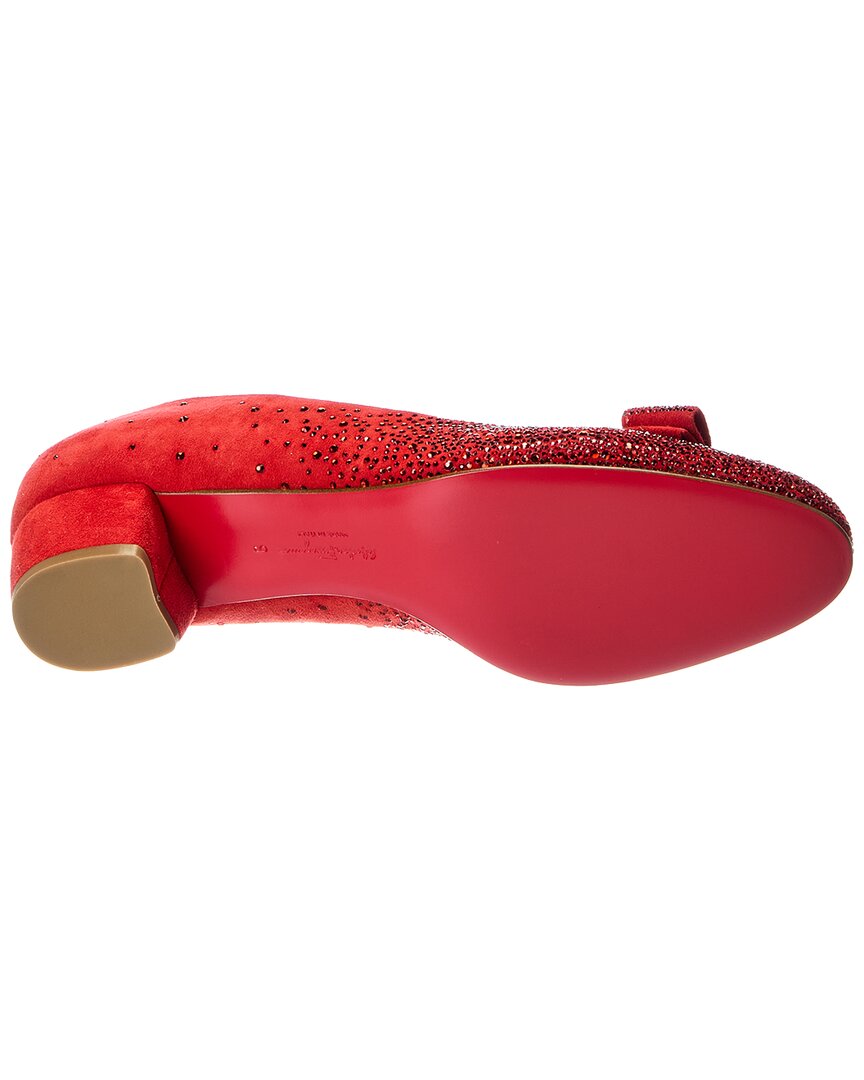 Ferragamo Ferragamo Vara Velvet Pump