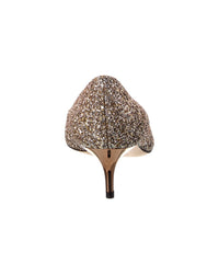 Jimmy Choo Aza Glittery Leather Pump