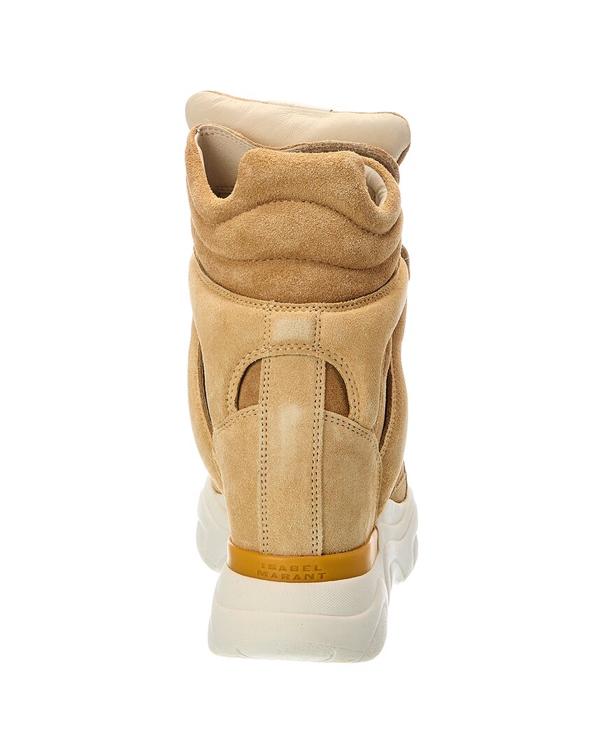 Isabel Marant Balskee Suede High-Top Sneaker