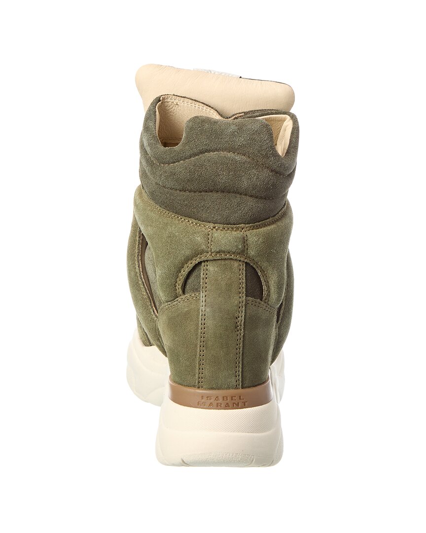 Isabel Marant Balskee High-Top Suede Sneaker
