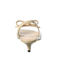 Dior Dior Bow Leather Slingback Sandal