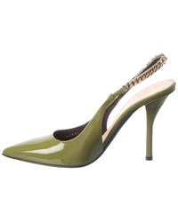 Gucci Gucci Signoria Patent Slingback Pump