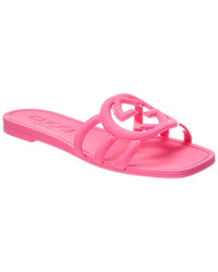 Gucci Gucci Interlocking G Rubber Sandal