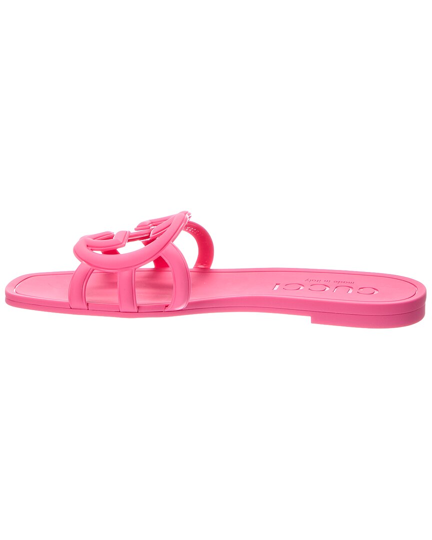Gucci Gucci Interlocking G Rubber Sandal