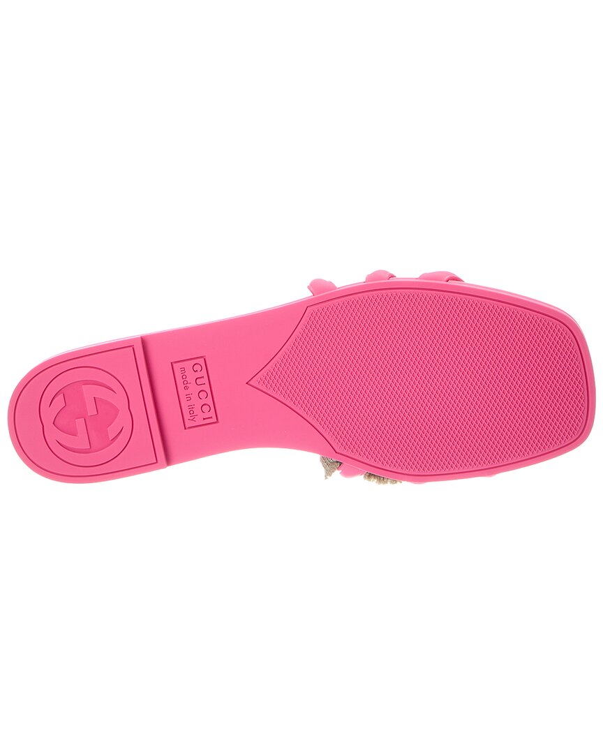 Gucci Gucci Interlocking G Rubber Sandal