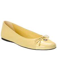 Gucci Gucci Double G Patent Ballerina Flat