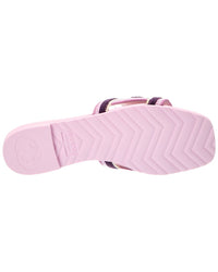 Gucci Gucci Logo Canvas Sandal