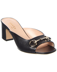 Gucci Gucci Horsebit Leather Sandal