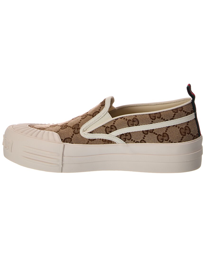 Gucci Gucci Gg Canvas Slip-On Sneaker