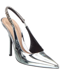 Gucci Gucci Signoria Leather Slingback Pump
