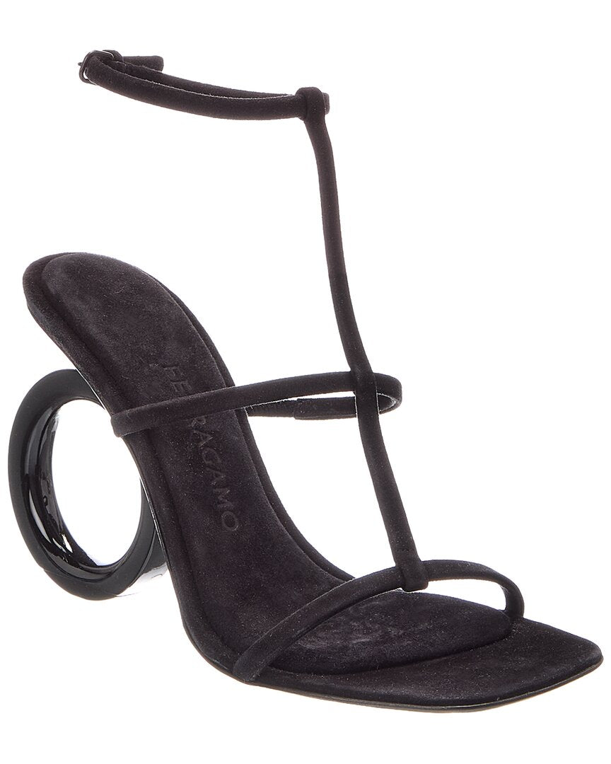 Ferragamo Ferragamo Elina X5 Suede Sandal