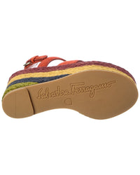 Ferragamo Ferragamo Renee Suede Sandal