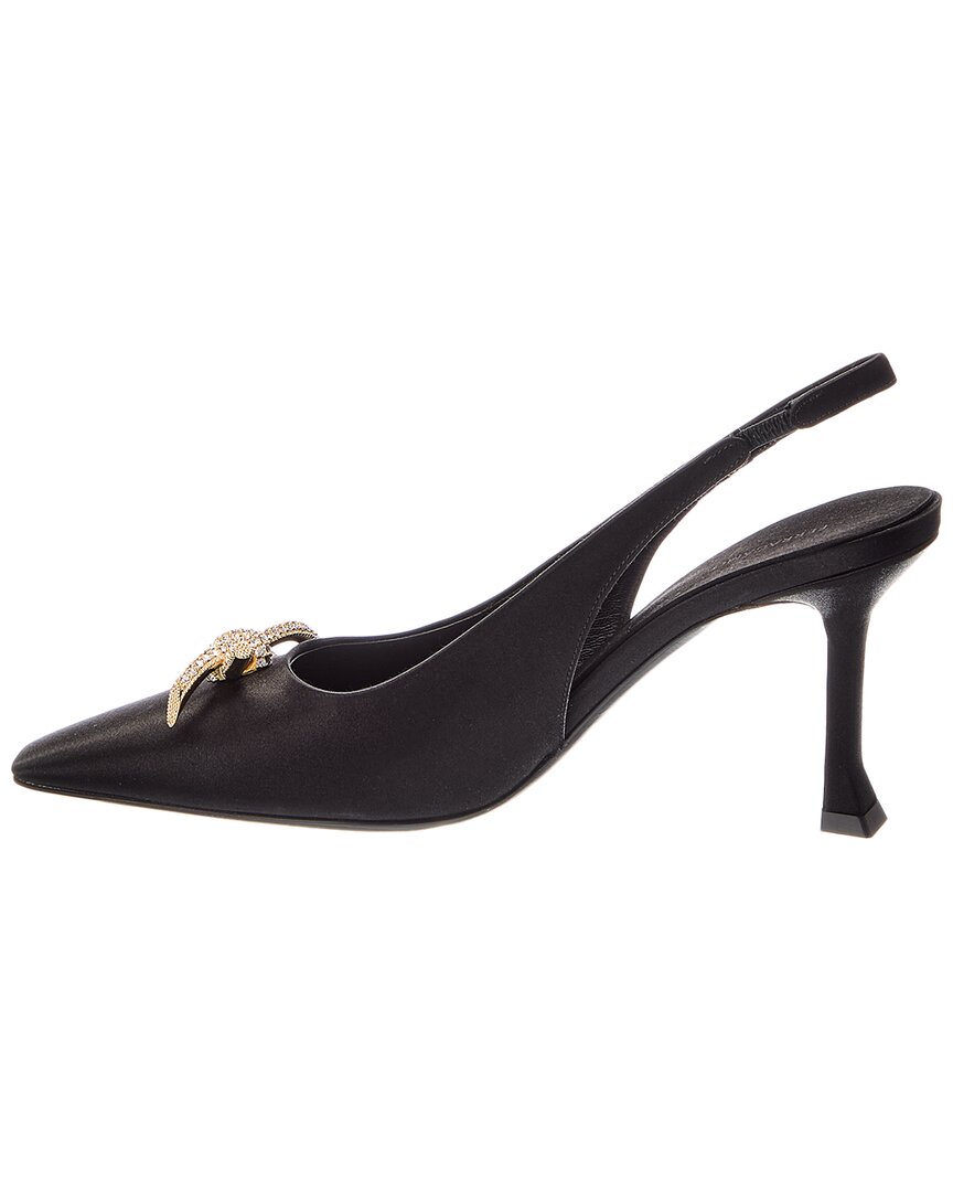 Ferragamo Ferragamo Arlene 85 Silk Slingback Pump