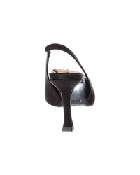 Ferragamo Ferragamo Arlene 85 Silk Slingback Pump